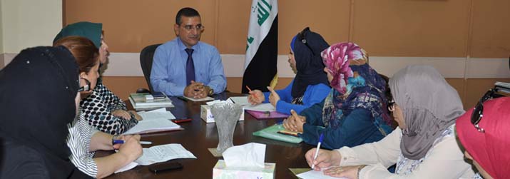 Director General of the Public Health Directorate meet representatives from the Primary Health Care Department